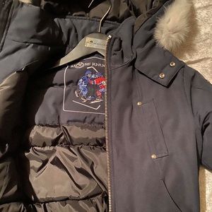 Moose knuckles Navt blue coat